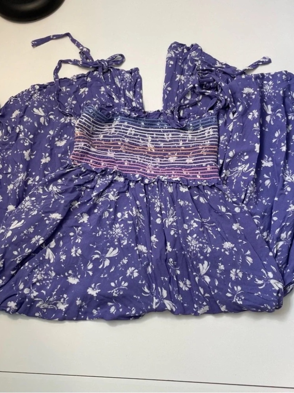 Free People Color My World Jumpsuit Lilac Size Small - Picture 4 of 8